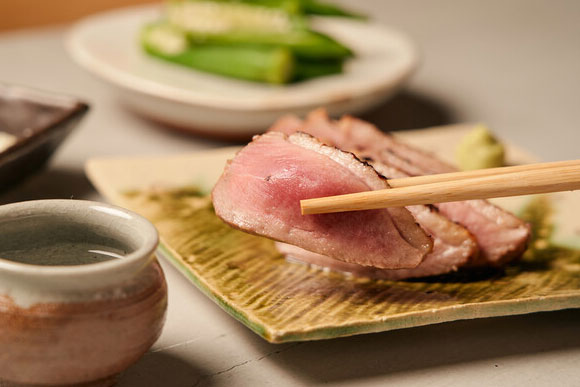 鴨肉の西京焼き